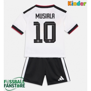 Deutschland Jamal Musiala #10 Replik Heimtrikot Kinder WM 2026 Kurzarm (+ Kurze Hosen)